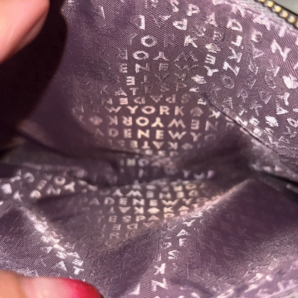 NWOT Kate Spade Glitter Polka Dot‎ Wristlet
